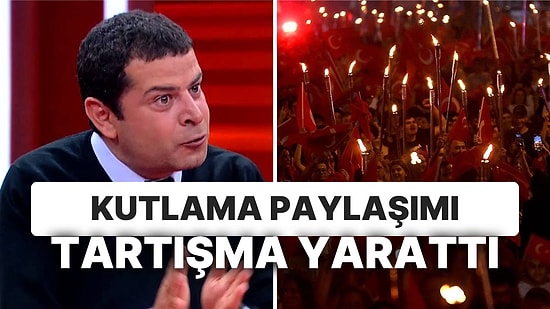Cumhuriyetin 100. Yıl Kutlamalarını Değerlendiren Cüneyt Özdemir, Sosyal Medya Kullanıcılarını İkiye Böldü