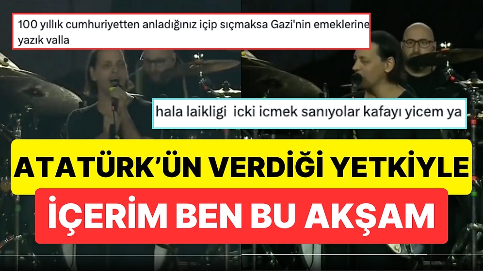 Kaan Tangöze'nin 100. Yıl Kutlamasında Atatürk İçin Söyledikleri Yerden Yere Vuruldu