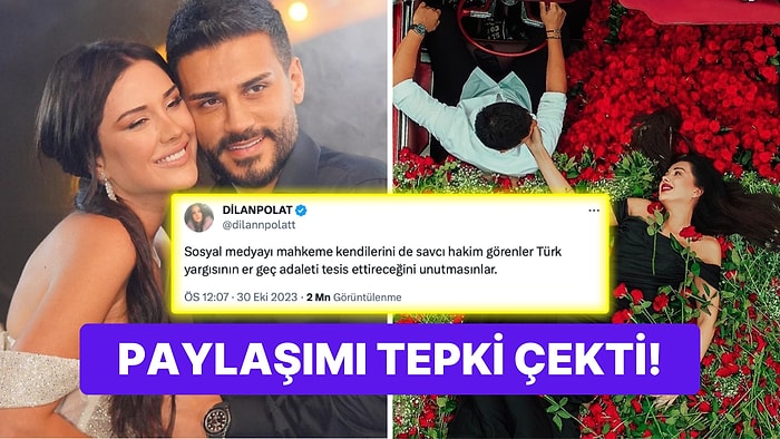 Dilan Polat'ın Türk Yargısı ve Adaleti Naraları Attığı Paylaşımı Tepkilerin Odağı Oldu