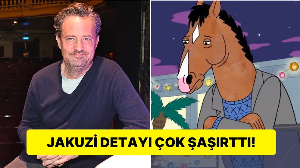 Matthew Perry'nin Hayat Hikayesinin BoJack Horseman'ın Konusu ile Benzerliği Sizi Çok Şaşırtacak!