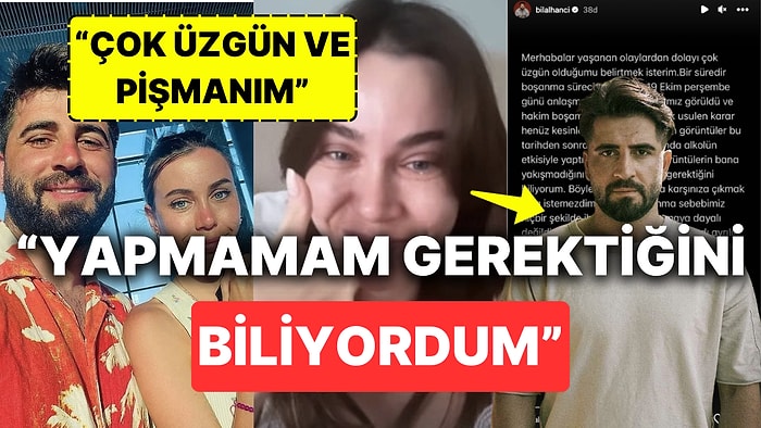 İhanet İddialarının Faili Bilal Hancı Esin Çepni'nin Açıklamaları Üstüne Instagram'dan Özür Yazısı Yayınladı