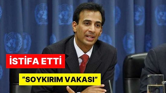 BM'de Hareketli Anlar: 'Soykırım Yaşandığını Görüyoruz' Dedi, İstifa Etti