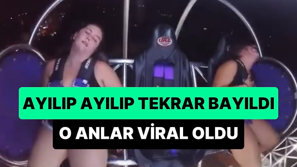 Bindiği Slingshot Aletinde Bayılma Rekoru Kıran Kadın: Ayılıp Ayılıp Tekrar Bayıldı