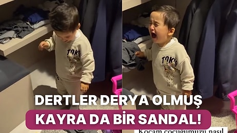 Hiçbir Uyarı Umrunda Olmadan Odayı Dağıtırken Arabesk Müziğe Kalbi Dayanmayan Minik Çocuk