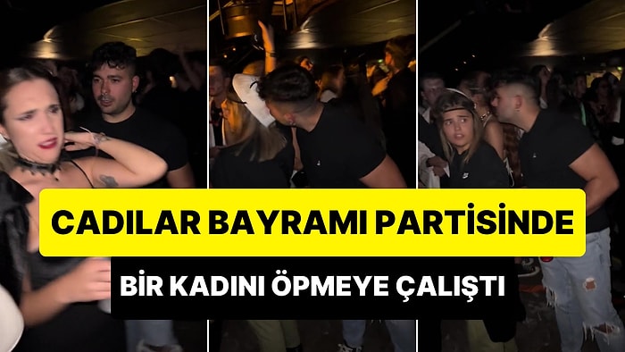 Cadılar Bayramı Partisinde Bir Kadını Öptüğünü Zanneden Adamın Hayatının Şokunu Yaşadığı Efsane Anlar