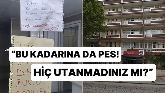 KYK Yurdunda El Sabunu Bittiği için Duvarlara Asıldığı İddia Edilen Kağıtta Yazanlar İnfial Yarattı