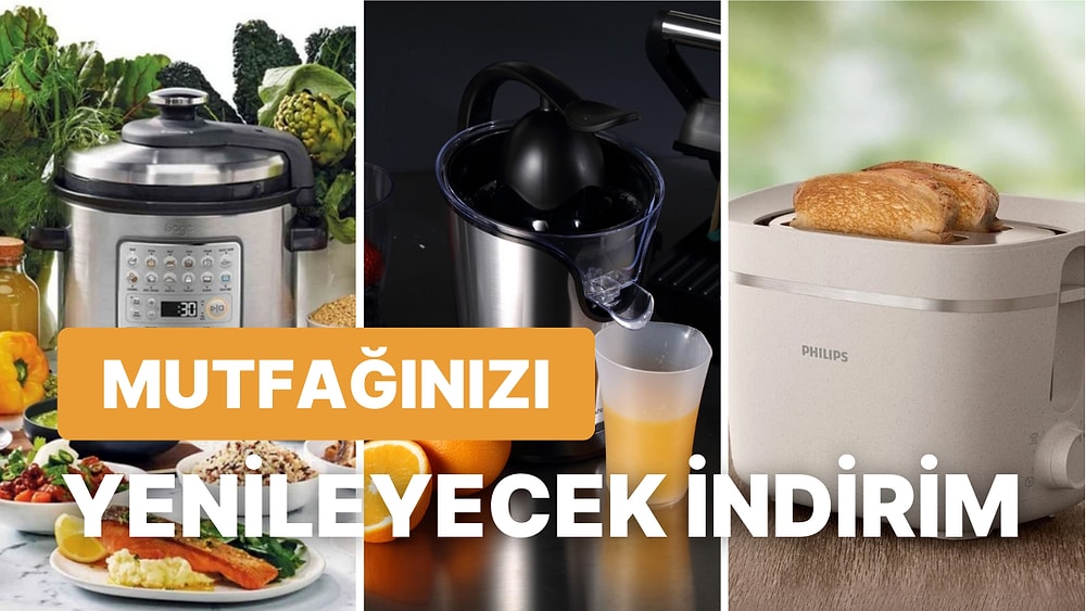 Efsane Kasım Fırsatları Devam Ediyor: Enflasyona Yenilmeden Yararlanabileceğiniz İndirimli Küçük Ev Aletleri