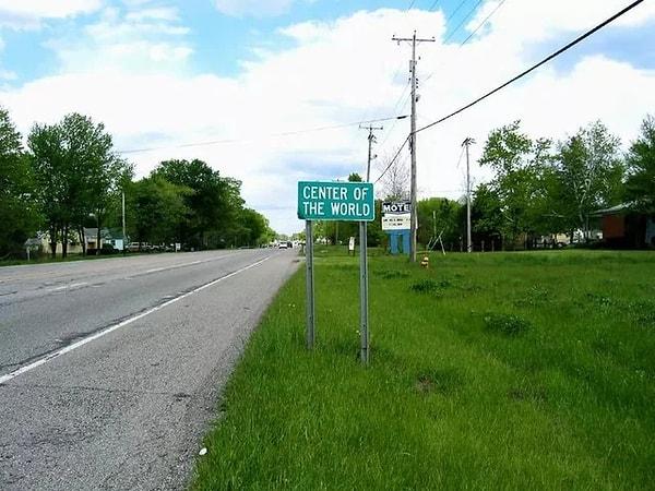 9. Ohio'da bir kasabanın ismi: "Dünyanın merkezi"