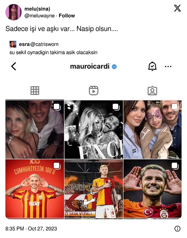 10. Her konuda harika olamazsın Icardi.😍