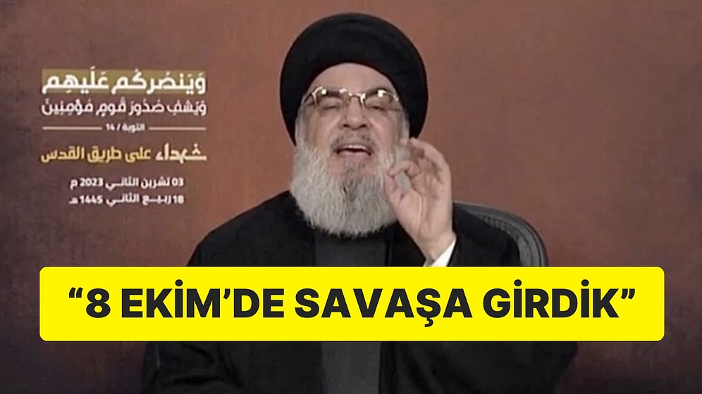 Tüm Dünyanın Beklediği Konuşma: Hizbullah, İsrail’e Resmen Savaş İlan Edecek mi?