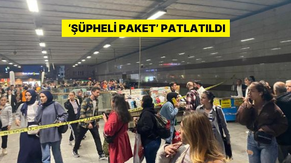 Metrobüs Durağında Şüpheli Paket Alarmı: Boşaltılıyor!