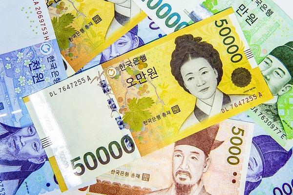 22 milyon Güney Kore Wonu, yaklaşık 478 bin Türk Lirası değerinde.