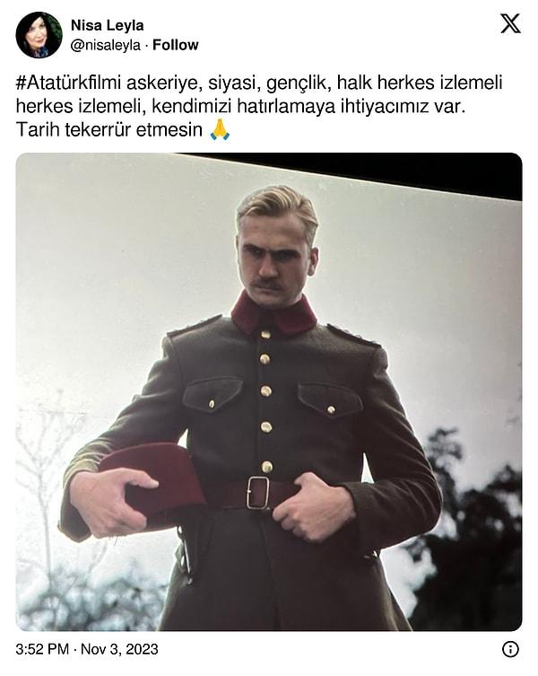 Siz hepimizin heyecanla beklediği, gözü dolarak izlediği Atatürk filmini nasıl buldunuz? Yorumlarınızı bekliyorum...