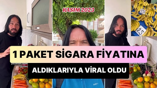 John Wick'e Benzeyen Öğretmen, Karaman'daki Semt Pazarından 1 Paket Sigara Fiyatına Aldıklarıyla Viral Oldu