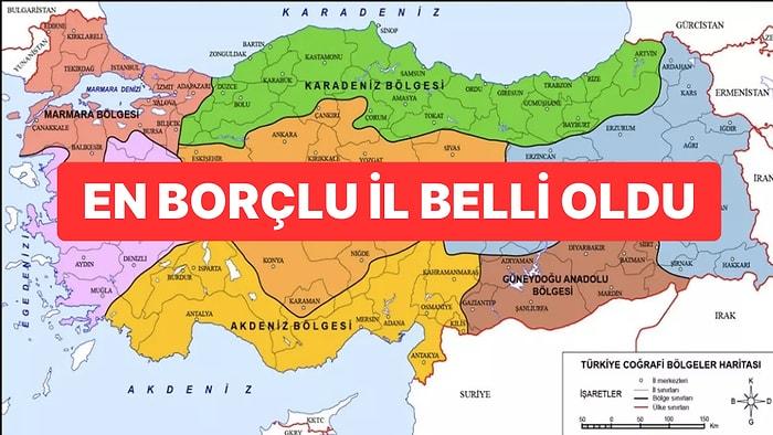 Bankalara Çalışıyorlar: Türkiye’nin En Borçlu İlleri Belli Oldu