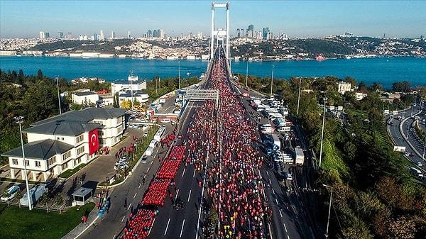 45. İstanbul Maratonu 5 Kasım Pazar günü düzenleniyor.