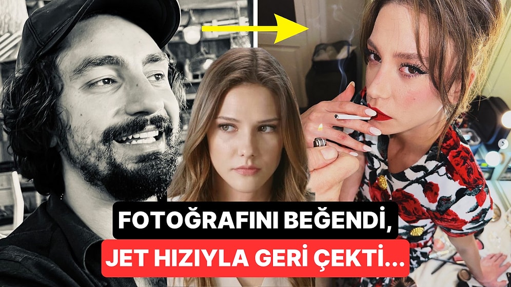 Umut Evirgen, Eski Aşkı Serenay Sarıkaya'nın Fotoğrafına Bıraktığı Beğeniyi Işık Hızıyla Geri Çekti!