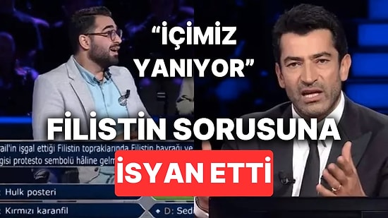 Kim Milyoner Olmak İster'de Filistin-İsrail Savaşına Dair Soru Sorulunca Kenan İmirzalıoğlu İsyan Etti