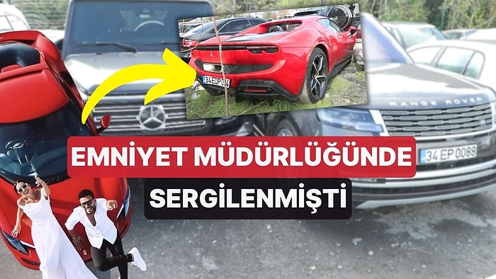 Dilan-Engin Polat Çiftinin Gündem Olan Lüks Araçları Yediemin Otoparkına Çekildi!