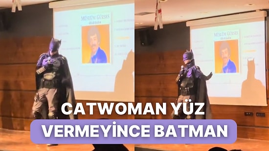 En Az Rüyalarınız Kadar Garip ve Saçma: Müslüm Gürses "Unutamadım" Söyleyen Batman