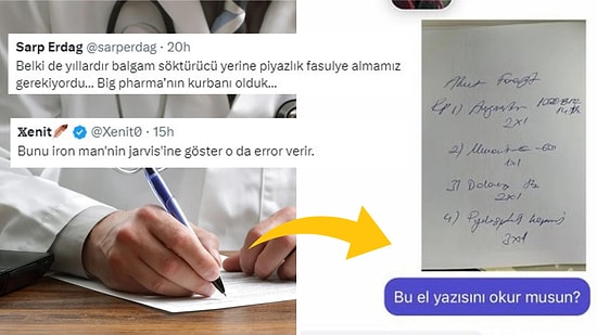 Twitter'da Bir Kullanıcı Doktor Yazısını ChatGPT'ye Okutmaya Çalışınca Kahkaha Garantili Bir Sonuç Aldı