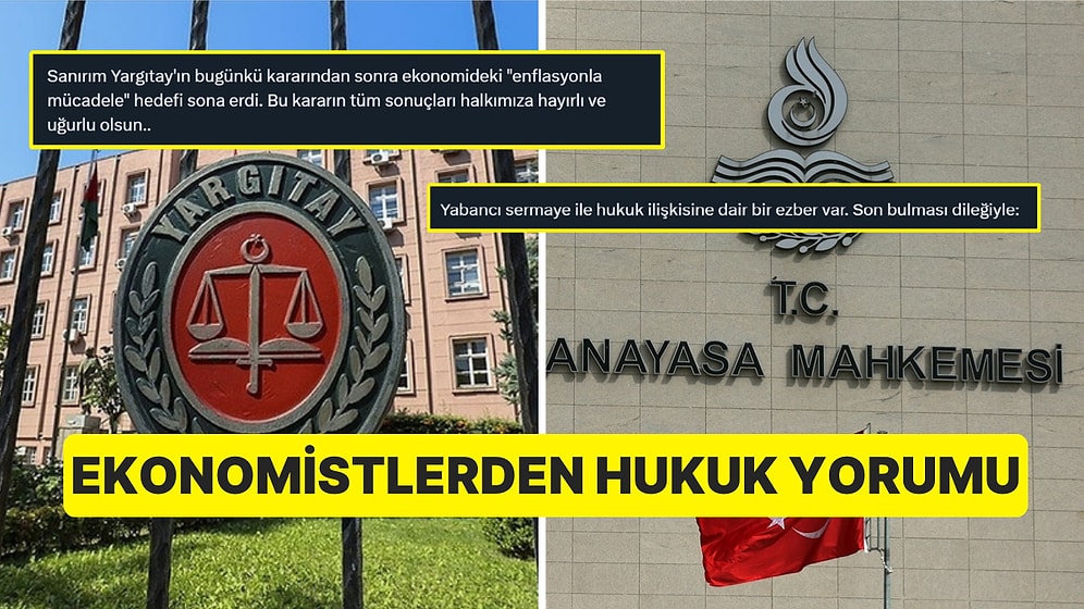 Yargıdaki Sorun, Ekonomiye Yansır mı? AYM ve Yargıtay Arasındaki Krize Ekonomistlerin Tepkisi Ne Oldu?