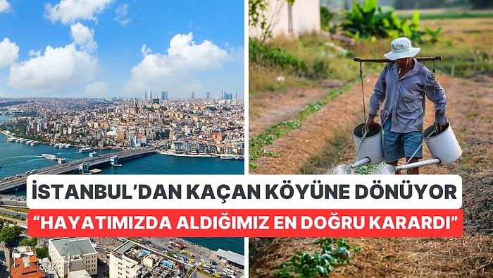 "Köyden İndim Şehre" Terse Döndü: Hayat Pahalılığı Göçü Terse Çevirdi İstanbul'dan Kaçan Köyüne Dönüyor