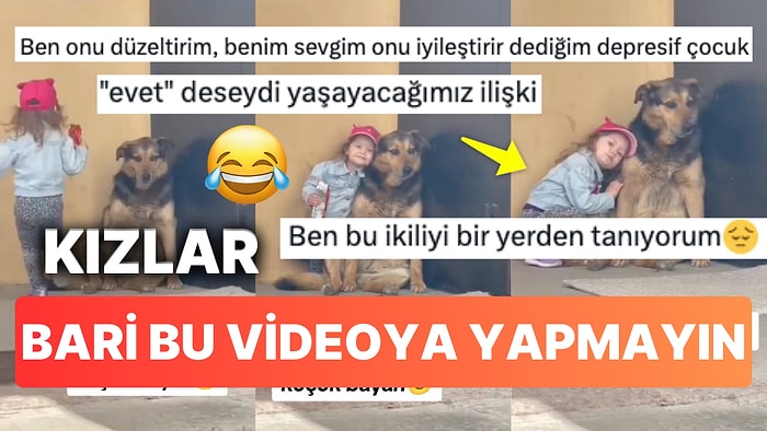 Üzgün Sokak Köpeğini Sevmeye Giden Minik Tam Bizi Yumuş Yumuş Yapacaktı ki İlişki Goygoylarının Hedefi Oldu