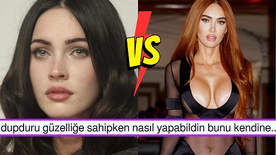 Artık O da Herkes Gibi: Megan Fox'un Yıllar İçerisinde Yaşadığı Değişim Sevenlerini Üzdü