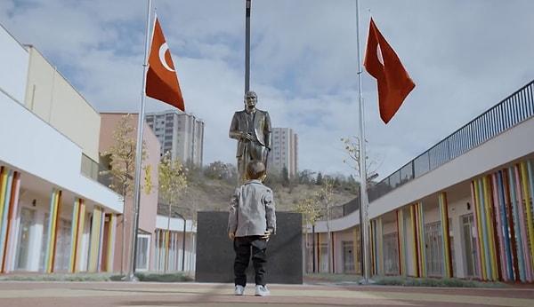 İstanbul Büyükşehir Belediyesi'nin ardından Ankara Büyükşehir Belediyesi de 10 Kasım videosunu yayınladı.