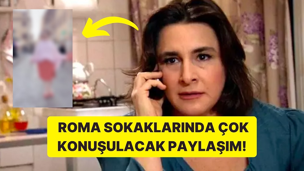 Esra Dermancıoğlu, Milano'daki Dansından Sonra Şimdi de Çılgın Kostümüyle Roma Sokaklarını Şenlendirdi!