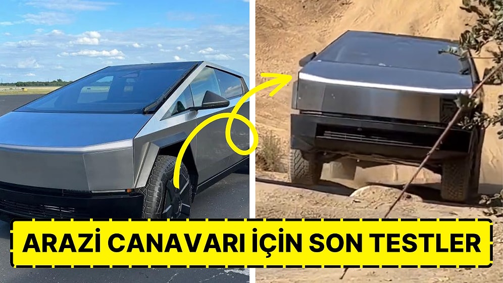 Tesla'nın Bir Türlü Satışa Çıkamayan Elektrikli Kamyonet Modeli Cybertruck, Zorlu Arazi Testinde Görüntülendi