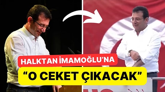 Ekrem İmamoğlu Osmaniye'de Halkın İsteği Üzerine Ceketini Çıkardı, Kollarını Sıvadı