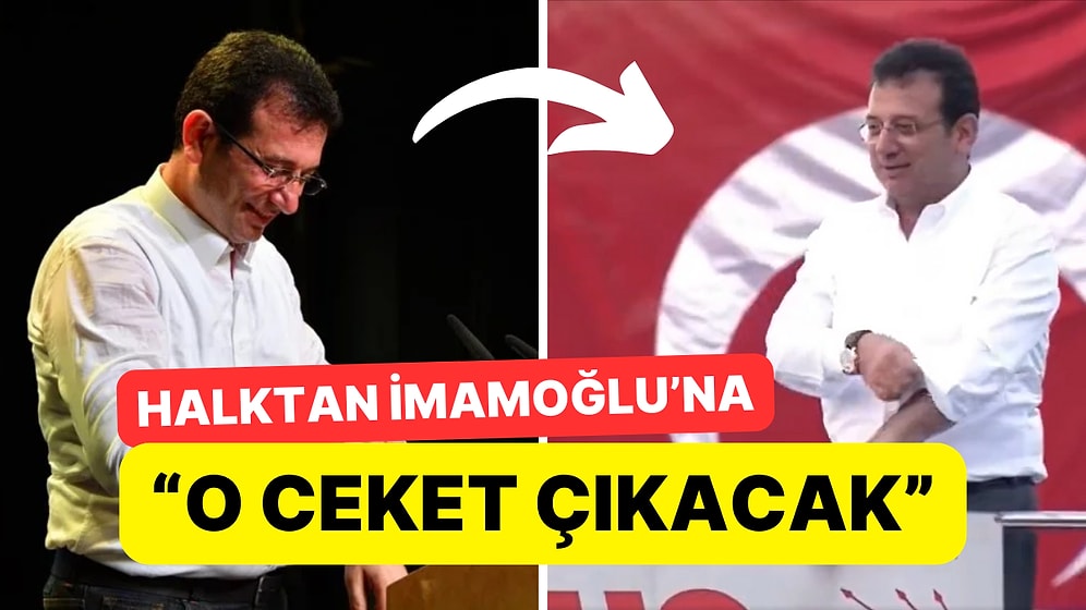 Ekrem İmamoğlu Osmaniye'de Halkın İsteği Üzerine Ceketini Çıkardı, Kollarını Sıvadı