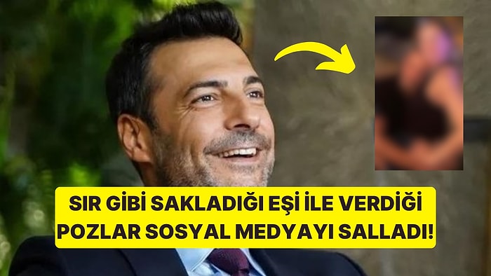 Kızılcık Şerbeti Ömer’in Yıllardır Sır Gibi Sakladığı Eşi İle Verdiği Romantik Pozlar Olay Oldu!