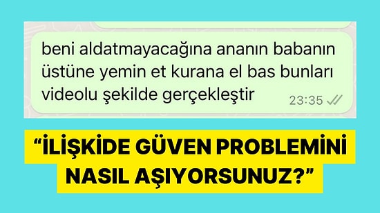 İlişkilerindeki Güven Problemini Nasıl Çözdüklerini Anlatarak Güldüren Kişiler