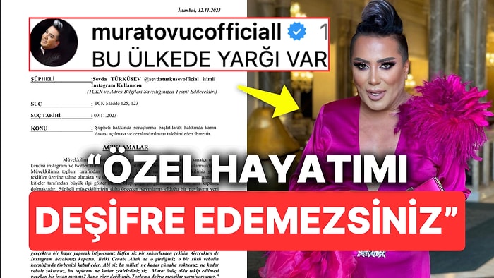 Murat Övüç Kendisi İçin "Halkı Zehirliyor" İfadeleri Kullanan Sevda Türküsev'i Affetmedi