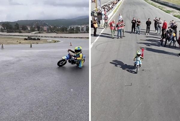 Zayn, Türkiye Motosiklet Federasyonu tarafından düzenlenen Türkiye Pist ve Süpermoto Şampiyonası'nın, Süpermoto 50cc Junior yarışına katıldı.