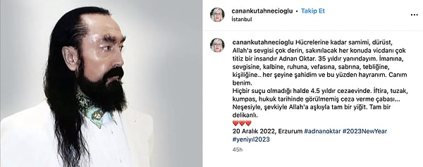 Adnan Oktar'ın suçsuz olduğuna dair açıklamalar yapıyor. Sizce de bunda bir gariplik yok mu?