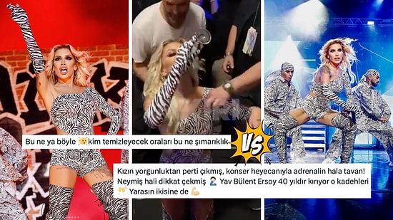 Konserden Sonra Kutlamasını Şampanya İçtiği Bardakları Kırarak Yapan İrem Derici Sosyal Medyayı İkiye Böldü