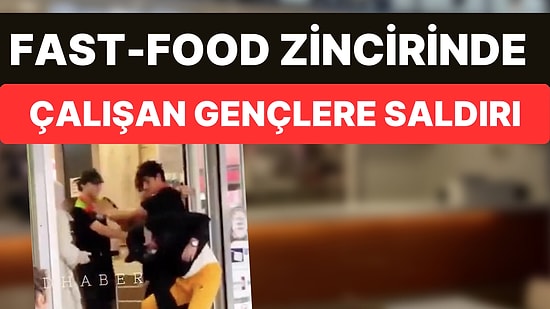 Vatandaş Bile İsyan Etti! Sakarya'da Fast-Food Zinciri Çalışanı Gençlere Saldırı