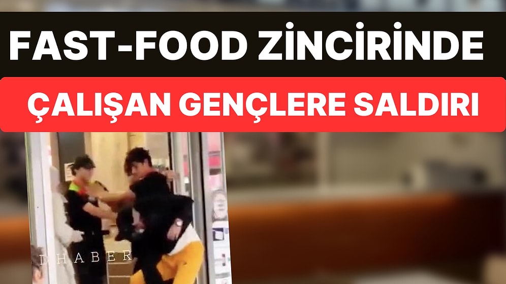 Vatandaş Bile İsyan Etti! Sakarya'da Fast-Food Zinciri Çalışanı Gençlere Saldırı