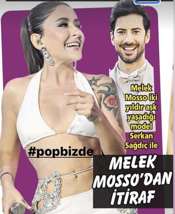 Posta'nın haberine göre çiçeği burnunda gelin Melek Mosso, geçtiğimiz günlerde eşi Serkan Sağdıç ile ilgili şaşırtan itiraflarda bulundu.