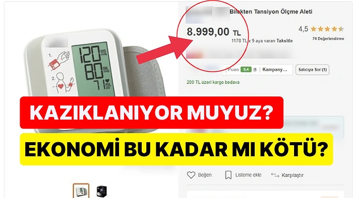 Dört Yıl Önce Aldığı Tansiyon Aletinin Bugünkü Fiyatını Görünce Gözlerine İnanamadı