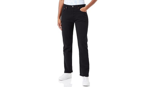 15. Levi's 501 Crop Straight Jeans