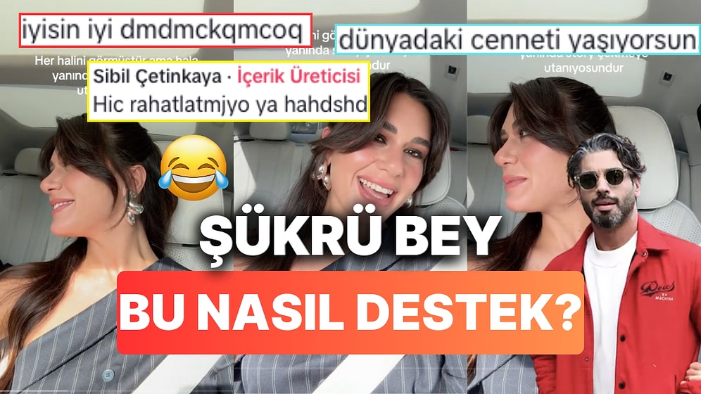 Gerginlikten Duramayan Sibil Çetinkaya'ya Sevgilisi Şükrü Özyıldız'ın "Nasip Olur mu?" Dedirten Desteği