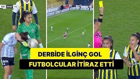 Beşiktaş ile Fenerbahçe Kadın Futbol Takımı Maçında Atılan İlginç Gol Geceye Damga Vurdu