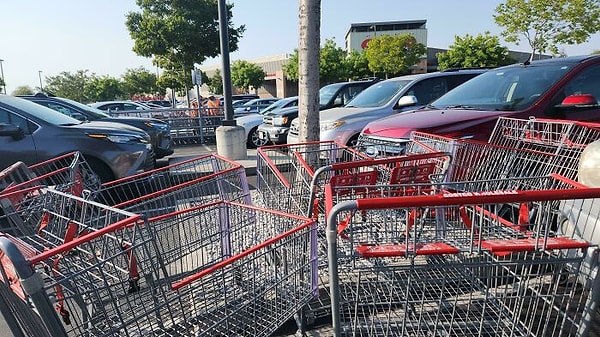 13. "4 park yeri uzakta market arabalarını koyabilecekleri yer varken insanlar nasıl bu kadar tembel olabiliyorlar?"