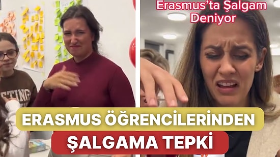 Erasmus ile Dünyanın Dört Bir Yanından Öğrenciyle Buluşan Milli İçeceğimiz Şalgama Verilen Tepkiler