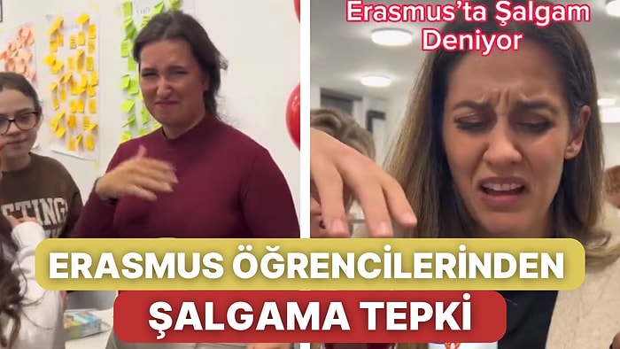 Erasmus ile Dünyanın Dört Bir Yanından Öğrenciyle Buluşan Milli İçeceğimiz Şalgama Verilen Tepkiler